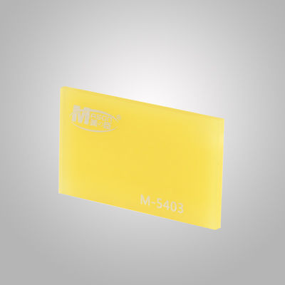 Tansparent ফ্লুরোসেন্ট সবুজ পাতলা নমনীয় প্লাস্টিক গ্লাস শীট কাস্টম কাটা Plexiglass