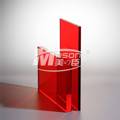 Plexiglass প্লাস্টিক এক্রাইলিক বোর্ড উচ্চ স্বচ্ছ রঙিন এক্রাইলিক শীট 300mm