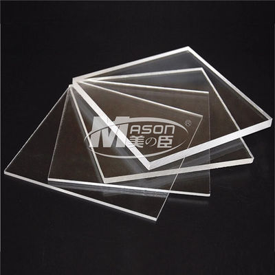উচ্চ গ্লস 3mm-20mm এক্রাইলিক পার্সপেক্স শীট 1220x2440 মিমি স্বচ্ছ