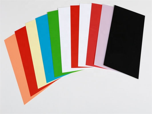 সাদা কালো লাল হলুদ গোলাপী শীট ABS প্লাস্টিক শীট 48X48 রঙিন