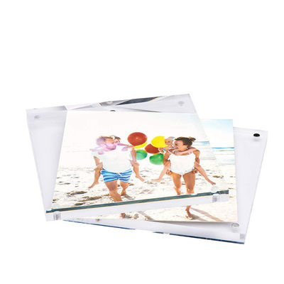পরিষ্কার পার্সপেক্স 4x6 '' এক্রাইলিক ম্যাগনেটিক পিকচার ফ্রেম হোম ডিপার্টমেন্ট