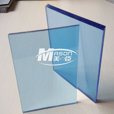 1220x2440mm পরিষ্কার পলিকার্বোনেট শীট 3 মিমি সলিড পিসি প্লাস্টিক বোর্ড