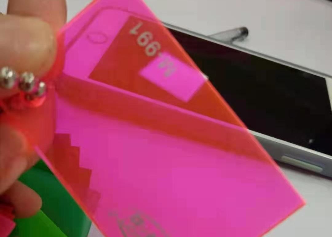 বিজ্ঞাপন চিহ্নের জন্য 3 মিমি 5 মিমি রঙের এক্রাইলিক শীট