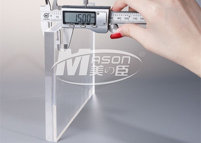 পরিষ্কার এক্রাইলিক গ্লাস ফ্রস্টেড প্লাস্টিক প্লেক্সিগ্লাস শীট 200 মিমি