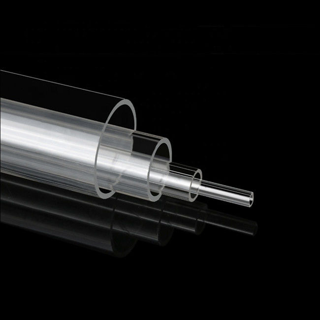 কাস্টমাইজড 350mm ক্লিয়ার প্লাস্টিক এক্রাইলিক টিউব প্লেক্সিগ্লাস