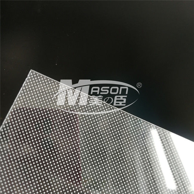 3mm 1220X2440mm এক্রাইলিক লাইট গাইড প্যানেল LGP PMMA আলোর চিহ্নের জন্য ব্যবহার করুন