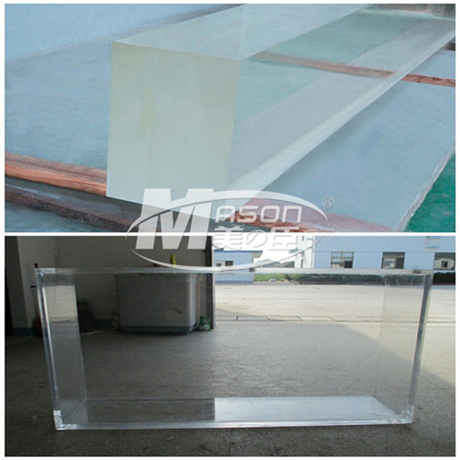 হার্ড প্লাস্টিক শীট 60mm অ্যাকোয়ারিয়াম এক্রাইলিক শীট সাঁতার প্লাস্টিক প্যানেল