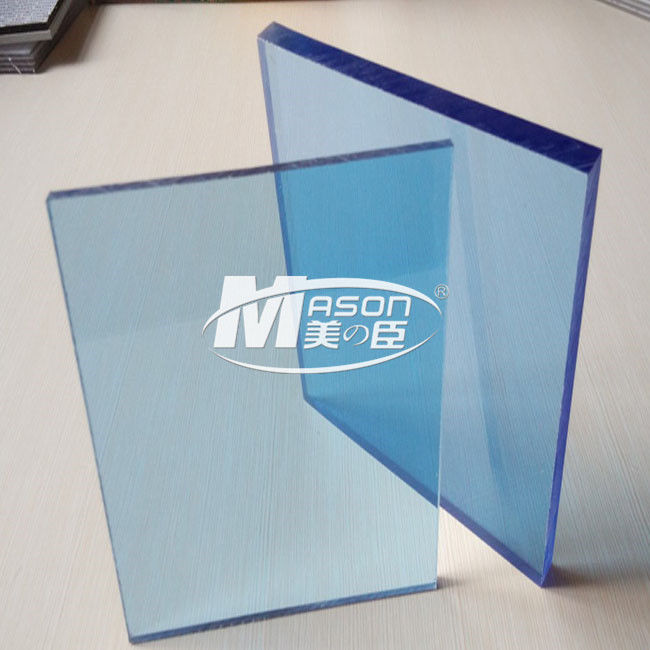 1220x2440mm পরিষ্কার পলিকার্বোনেট শীট 3 মিমি সলিড পিসি প্লাস্টিক বোর্ড