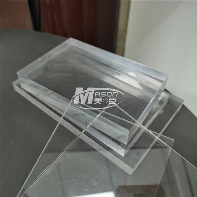 100% ভার্জিন পিএমএমএ 4 মিমি ক্লিয়ার কাস্ট ফায়ারপ্রুফ এক্রাইলিক শীট 4ft X 8ft